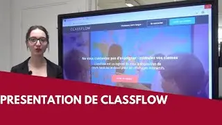 CLASSFLOW, logiciel interactif Promethean, pour l'&eacute;ducation.