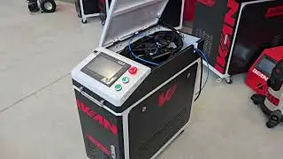 Laser pulsacyjny 300w . Czyszczenie farby olejnej laserem i elewacji
