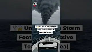 INCREDIBLE MOMENTS GIANT STORM APPROACHES! 🌪️🌊