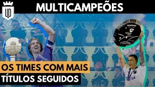 As mais incríveis sequências de títulos da história do futebol | UD LISTAS