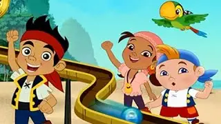 Jake y los Piratas de Nunca Jamas ►Carrera de Canicas