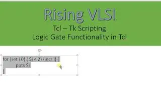 Logic Gate in Tcl