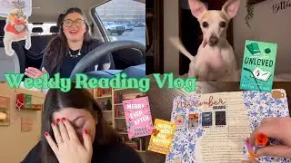 Weekly Reading Vlog | live reactions to Tessa Bailey&rsquo;s holiday novella & reading an ARC!