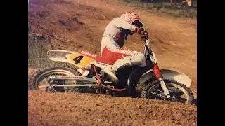 Motocross History highlights: '85 title winners. Glover on YZ490, Lechien on RC125