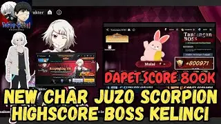 JUZO SCORPION TIPE CONTROL TERBAIK CCG?, HIGHSCORE BOSS KELINCI SAMPAI 800K!! TOKYO GHOUL AWAKENING