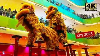 KEREN‼️ Atraksi Barongsai Tonggak Ciputra World Surabaya | Imlek 2025 【4K】