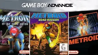 Metroid Games for GBA