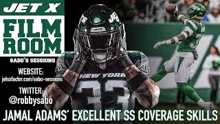 New York Jets SS Jamal Adams Is A Stud In Coverage | Sabo's Sessions (Film Breakdown)