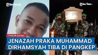 Jenazah Praka Muhammad Dirhamsyah Tiba di Rumah Duka