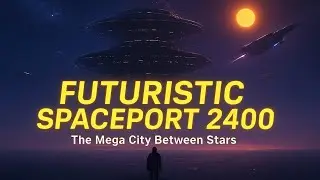&ldquo;FUTURISTIC SPACEPORT 2400 🚀 | The Mega City Between Stars (4K Cinematic AI Vision)&rdquo;