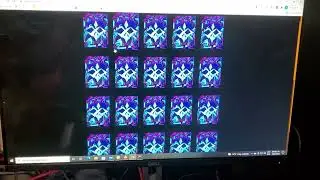 Error in opening multiple packages of chaos legion splinterlands.