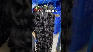 #vipsisterhair the most popular curly hair #italiancurlyhair #hairvendor #rawhairfactory