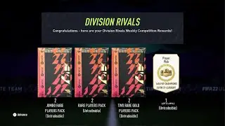 FIFA 22 Elite Rank 1 Rewards Suck 😭