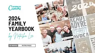 Project Life&reg; 2024 Yearbook with Canva - Intro Page