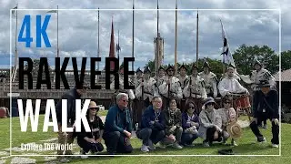 【4K】 Estonia Walk - Rakvere Walk in the Medieval Castle with Nature Sounds