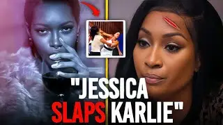 OMG! Jessica White Slaps Karlie Redd on the Runway