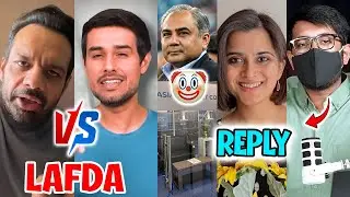 DHRUV RATHEE VS FLYING BEAST LAFDA | AWKWARD GOAT REPLY | ASIA CUP TROPHY | GENZWAY