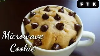 1 Minute Microwave Mug Cookie 🍪 | Eggless Chocolate Chip Mug Cookie | Super Easy