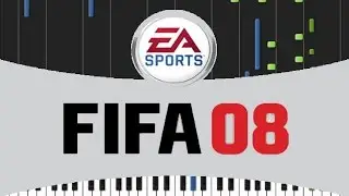 FIFA 08 - The Dreamer Apartment - Fall Into Place [Synthesia Tutorial]