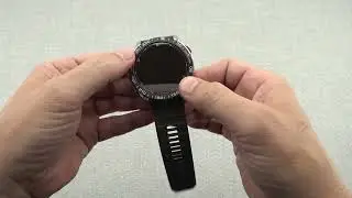 How to install a metal bezel protector ring on Garmin Fenix 8
