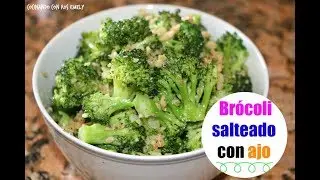 Brócoli salteado con ajo | vegetariano | Ros Emely