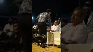 actor #venkitesh and #vijaydevarakonda monther getting Emotional...
