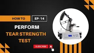 Tear Strength Test Of Paper & Paperboard (Elmendorf Tester)