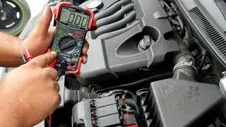 Prueba de funcionamiento de Alternador y  Carga de Bateria