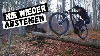 Mit dieser Fahrtechnik kommst du über (fast) jeden Baum.