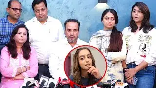 Sheezan Khan Sisters Falaq Naaz And Shafaq Naaz Press Conference With Mother & Lawyer
