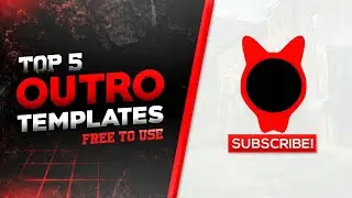 TOP 5 2D OUTRO TEMPLATE [ENDSCREEN NO TEXT]