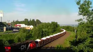 DMIR 405 Leads Limestone Train At Spirit Mountain Minnesota