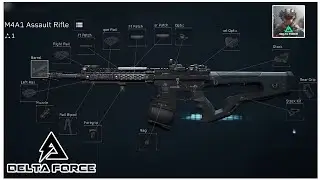 Perfect M4A1 Build for Combat | Delta Force Mobile Gameplay | Captain Aamir 