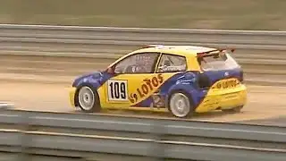 European Rallycross 2006 VW Polo Division 1A France Qualifying and A Final Krzysztof Groblewski.