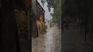 tez barsaat full screen status ll village rain scene status ll rain🌧full screen status ll monsoon ll