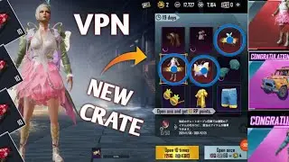 pubg kr vpn crate opening | pubg kr crate opening trick | forest elf set crate opening trick | pubg🔥