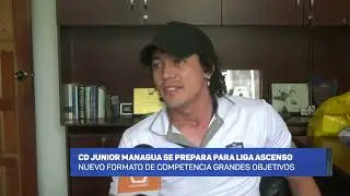 Yasser Mata Gerente del CD Junior Managua, nuevo formato en Liga de Ascenso y el reto del Cardumen