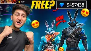 I GOT BLACK BUNNY BUNDLE FREE ? 5 BUNNY BUNDLE GIVEAWAY - GARENA FREE FIRE