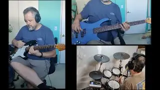 U2 - Silver & Gold (Live) - Guitar/Bass/Drum Cover - With ripped vocals