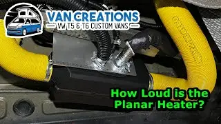 Насколько громкий дизельный отопитель Planar? VW Transporter T5 и T6