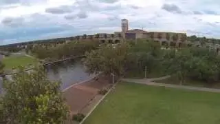 Flight over the McAllen Convention Center