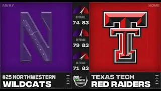 SFA Season 19 Week 4 Gameday: #25 Northwestern @ Texas Tech Highlights