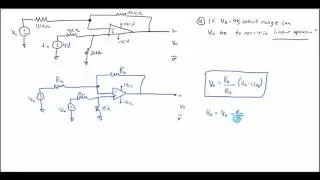Difference Op Amp Linear Operation Analysis (Circuits 1)