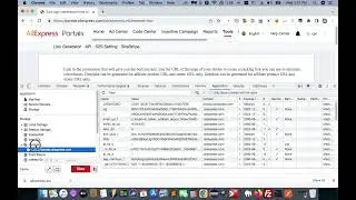 how to get AliExpress cookie for affiliate link generation