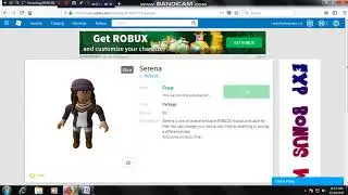 How to get Serena in PC/IO's 2017 in ROBLOX