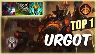 [Wild Rift] Urgot top 1 - Challenger ranked game + build