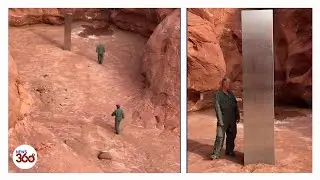 Utah desert mystery 12ft monolith discovery - 'This is wild' - News 360 Tv
