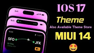 Make Your Xiaomi Look Like an iPhone | MIUI Convert iOS Without Root & No Apk | How To Install iOS17