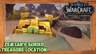 World of Warcraft Zem'lan's Buried Treasure Location