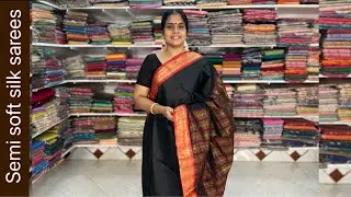 Semi soft silk sarees | Apavaranam| 12 January 2026 ￼